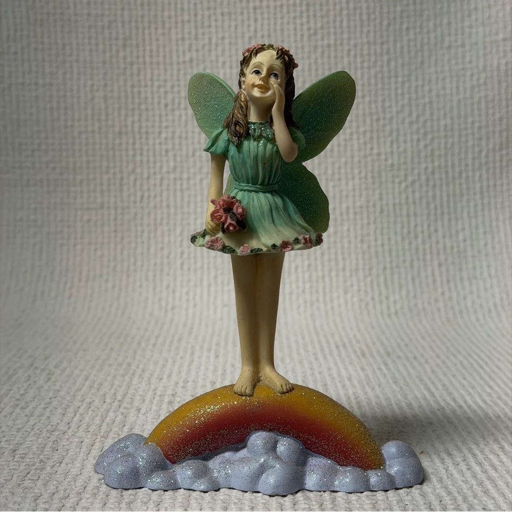 1996 The Fairy Collection by DEZINE-Item No. 5840 "Rainbow Fairy" Piece No. 4262